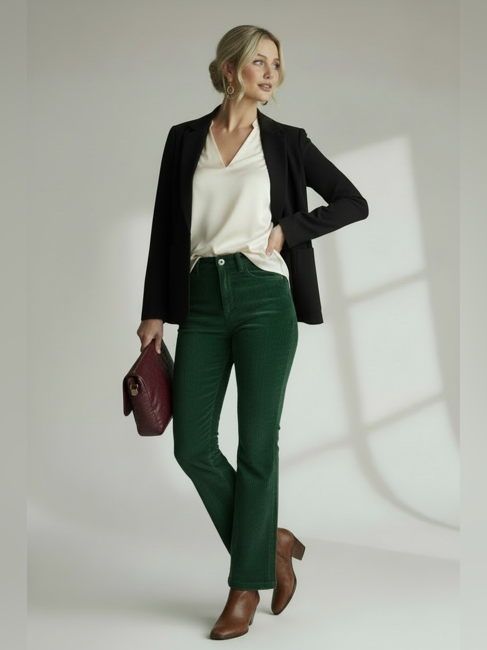 Anthropologie Black Cartonnier Single-Button Blazer. Size 6.